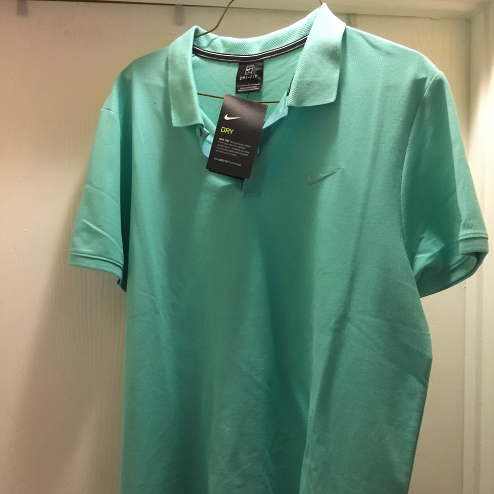 NWT Nike Dry Men's Size L Dri-Fit Golf Polo Shirt